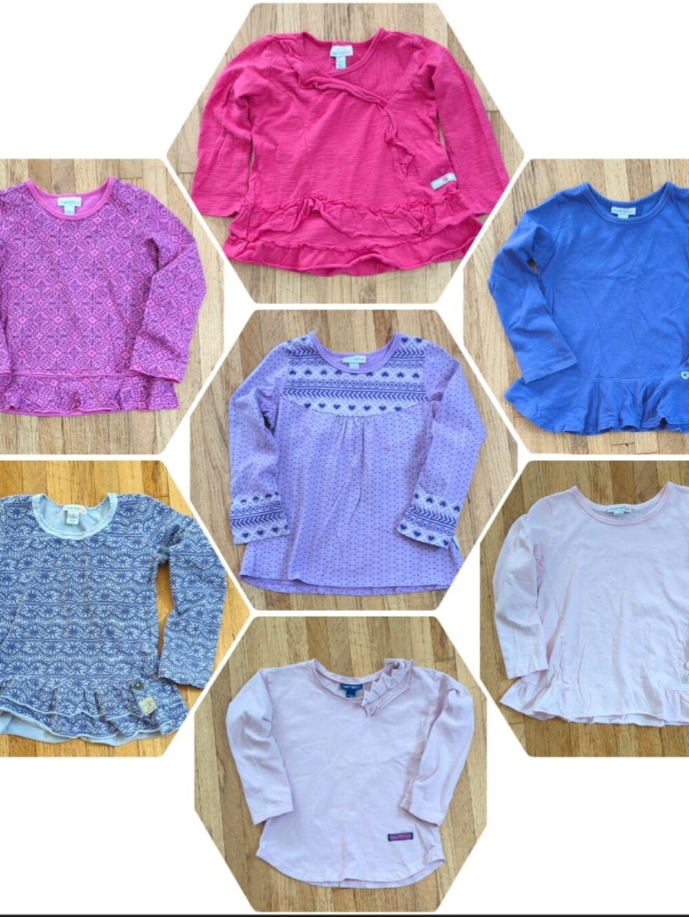 Naartjie Little Girl Longsleeve Bundle, 4T